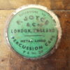 19th Century No26 F Joyce Percussion Cap Tin