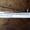 19th Century No88 Pincer Ball Mould and Rammer