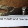 19th Century No88 Pincer Ball Mould and Rammer - Image 3