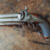 Percussion Over and Under Traveling Pistol by Busby Of London - Image 3