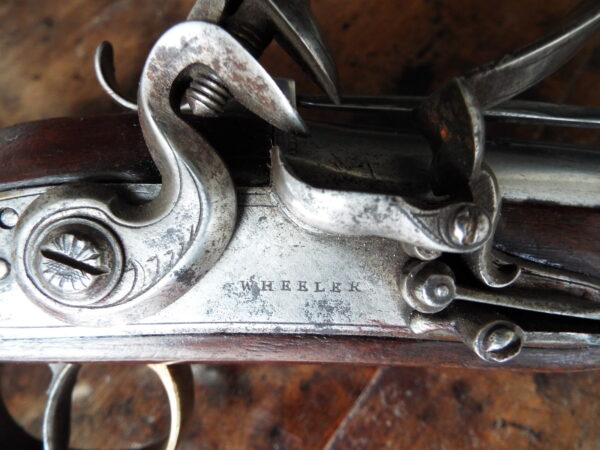 Flintlock Bayonet Pistol By Wheeler of London - Image 3