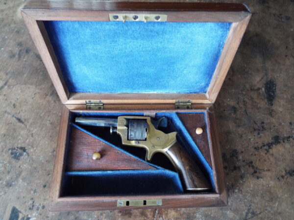 Cased .23 Tranter Rimfire Revolver - Image 3