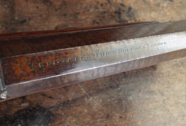 Percussion Traveling Pistol by Blissett Of London - Image 7