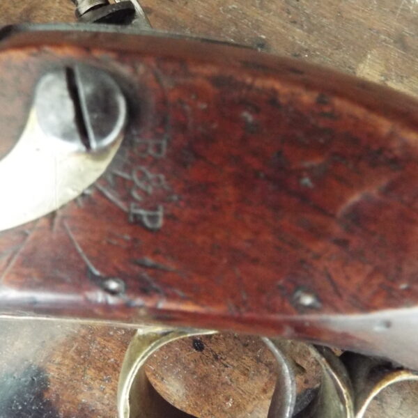Napoleonic Period Flintlock Newland Service Pistol - Image 6