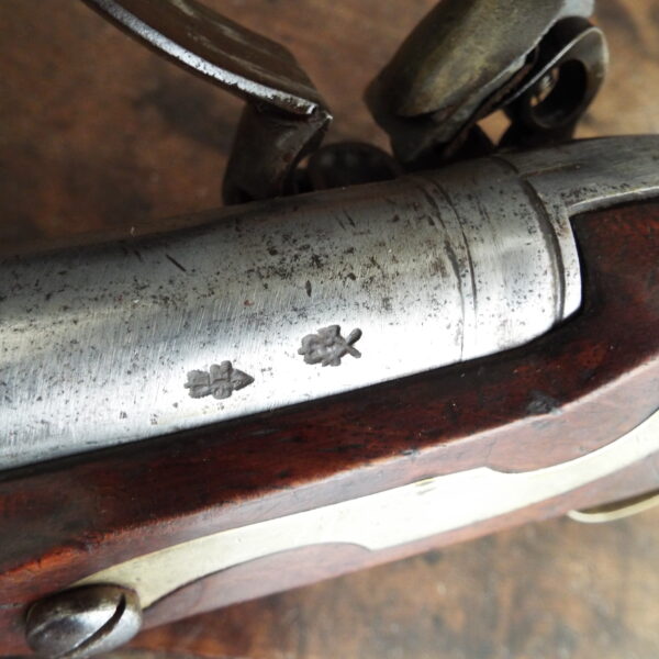 Napoleonic Period Flintlock Newland Service Pistol - Image 8