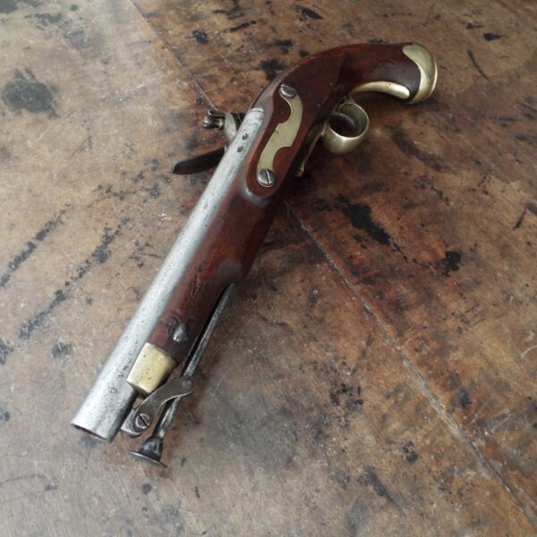 Napoleonic Period Flintlock Newland Service Pistol - Image 11