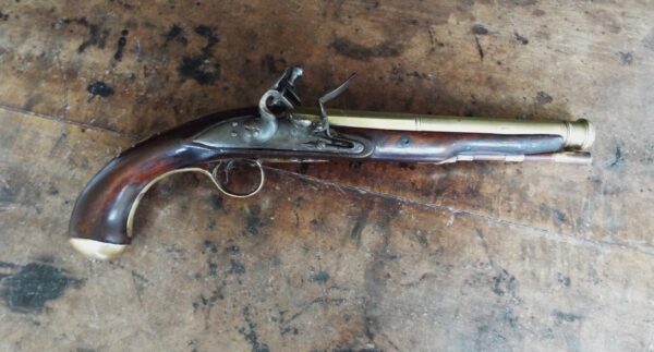18th Century Flintlock Ship Captains Blunderbuss Pistol