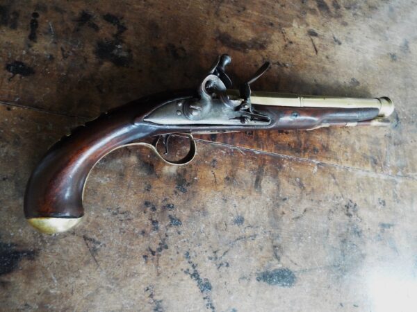 18th Century Flintlock Ship Captains Blunderbuss Pistol - Image 3
