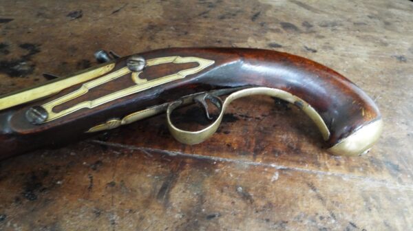 18th Century Flintlock Ship Captains Blunderbuss Pistol - Image 7