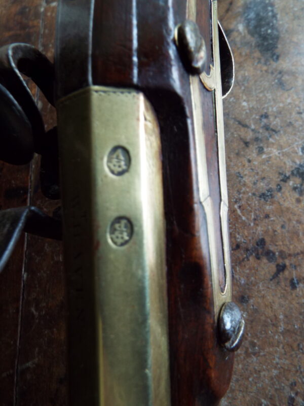 18th Century Flintlock Ship Captains Blunderbuss Pistol - Image 8