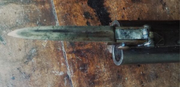 A Very Fine Cased Percussion Bayonet Pistol By Collins of London - Image 8