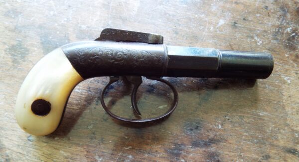 American Allen And Thurber Percussion Pocket or Boot Pistol - Image 10