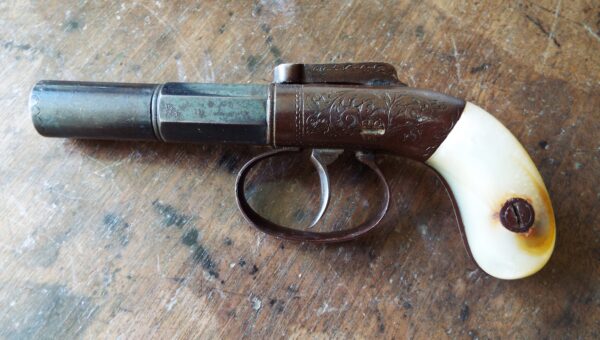 American Allen And Thurber Percussion Pocket or Boot Pistol