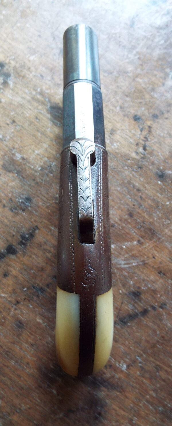 American Allen And Thurber Percussion Pocket or Boot Pistol - Image 4