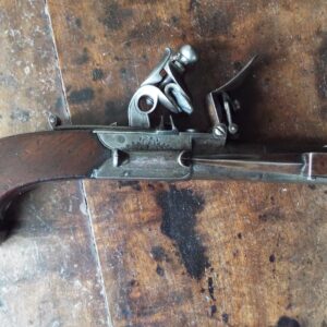 Flintlock Pocket Bayonet Pistol By Higham