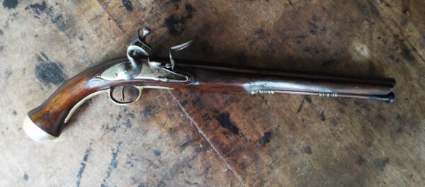 Early 18th Century German Flintlock Holster Pistol