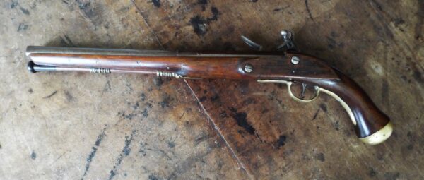 Early 18th Century German Flintlock Holster Pistol - Image 3