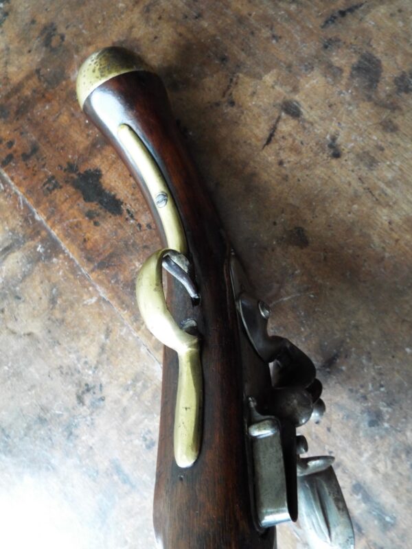Early 18th Century German Flintlock Holster Pistol - Image 7