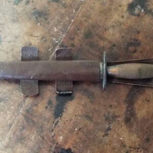 World War two British army second pattern fighting knife by Fairbairn Sykes