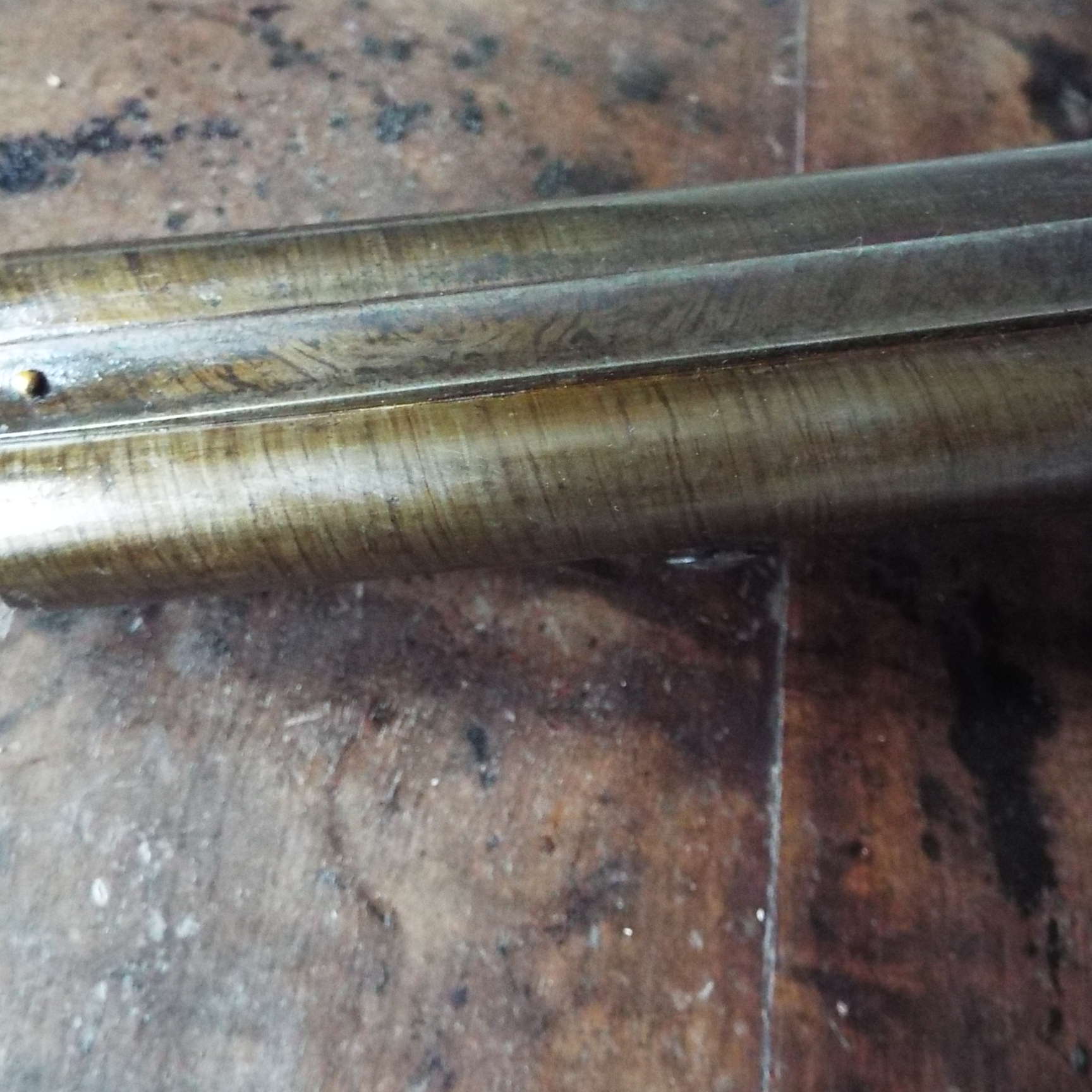 19th Century Percussion Double Barrel Howdah Pistol - Image 11