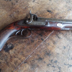 Percussion Howdah Pistol By Collins Of London