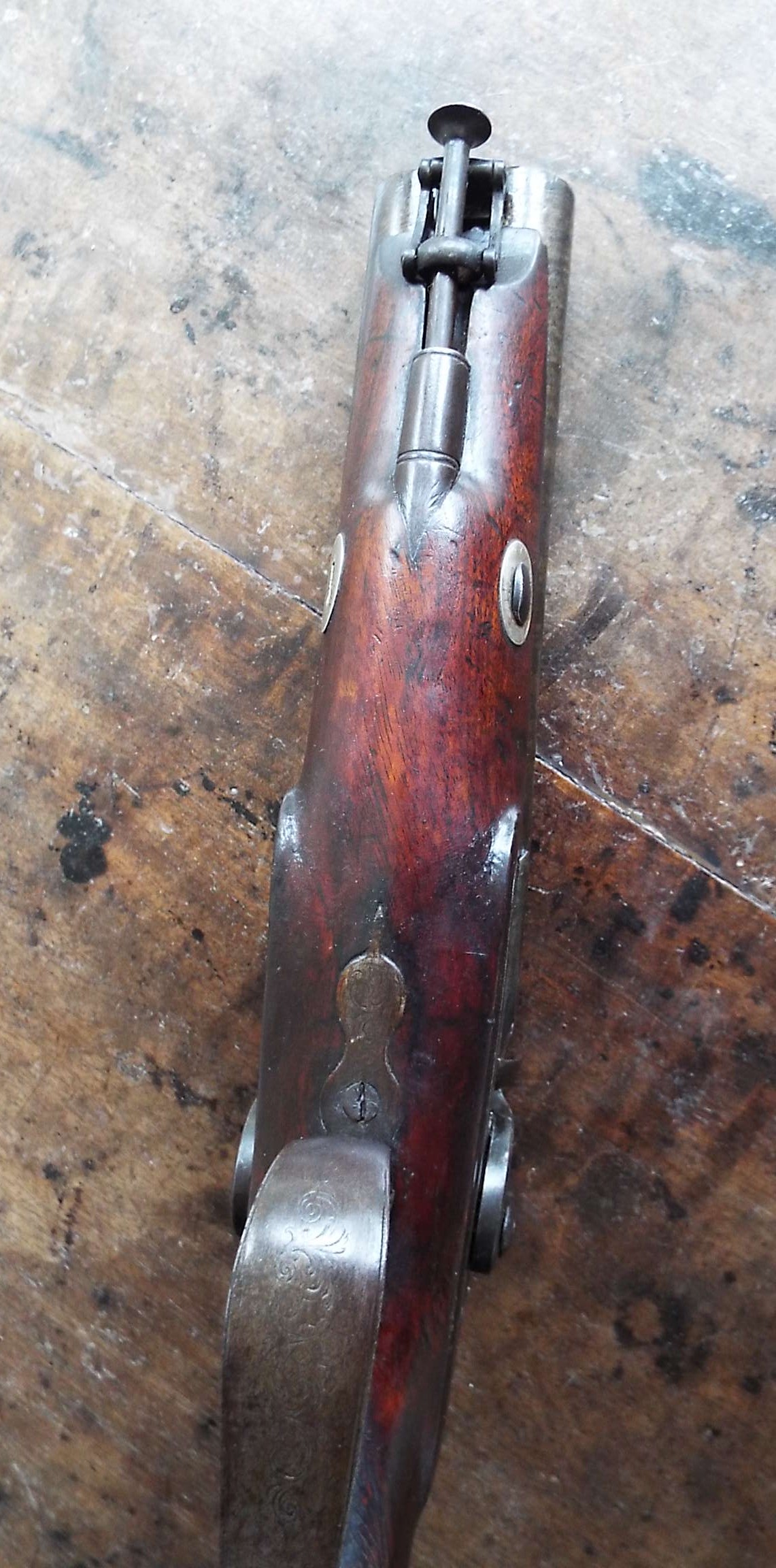 Percussion Howdah Pistol By Collins Of London - Image 6