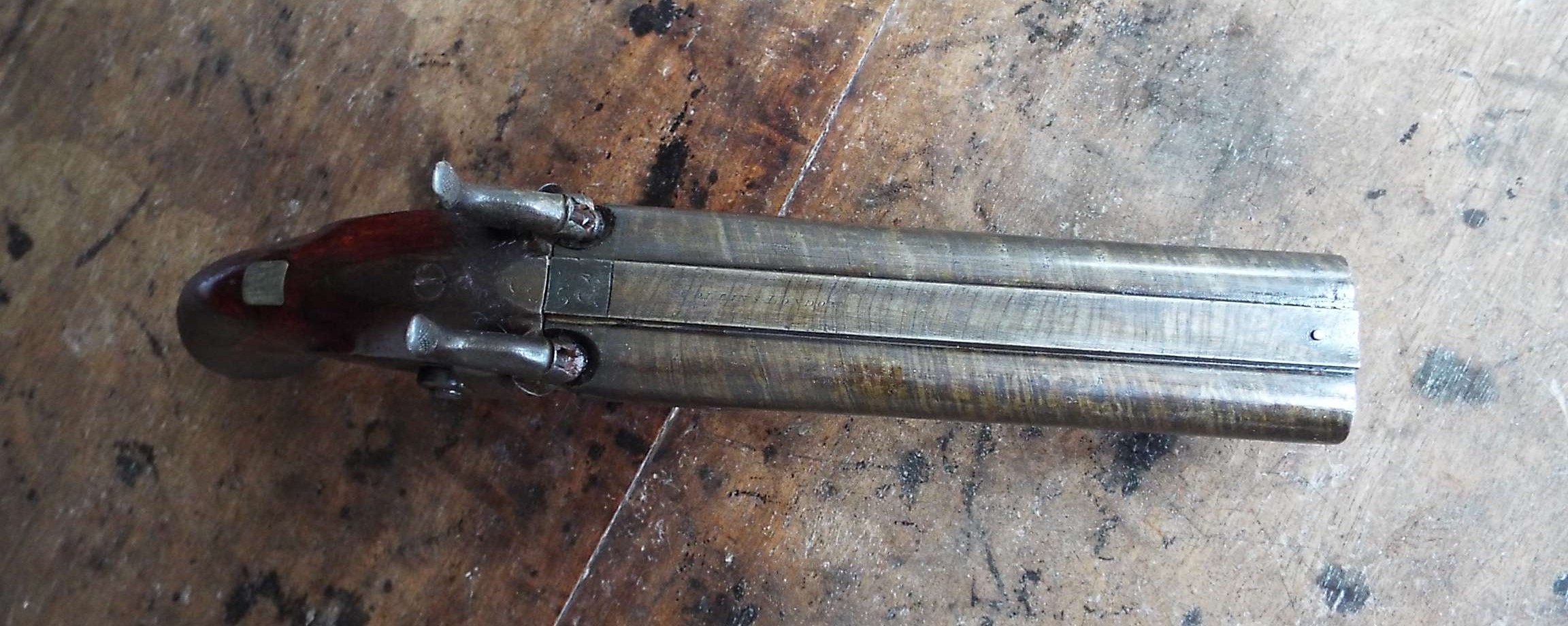 Percussion Howdah Pistol By Collins Of London - Image 7