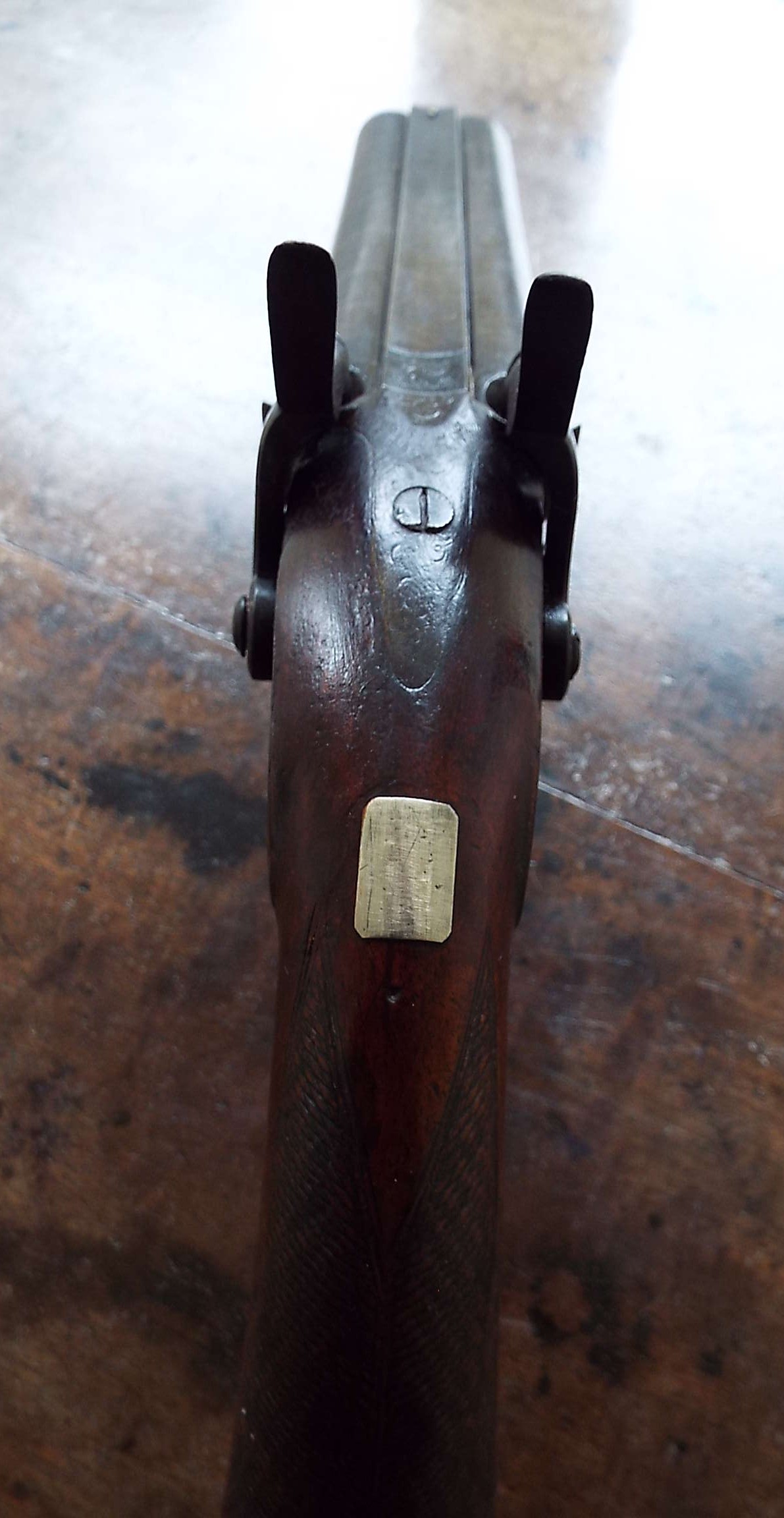 Percussion Howdah Pistol By Collins Of London - Image 9