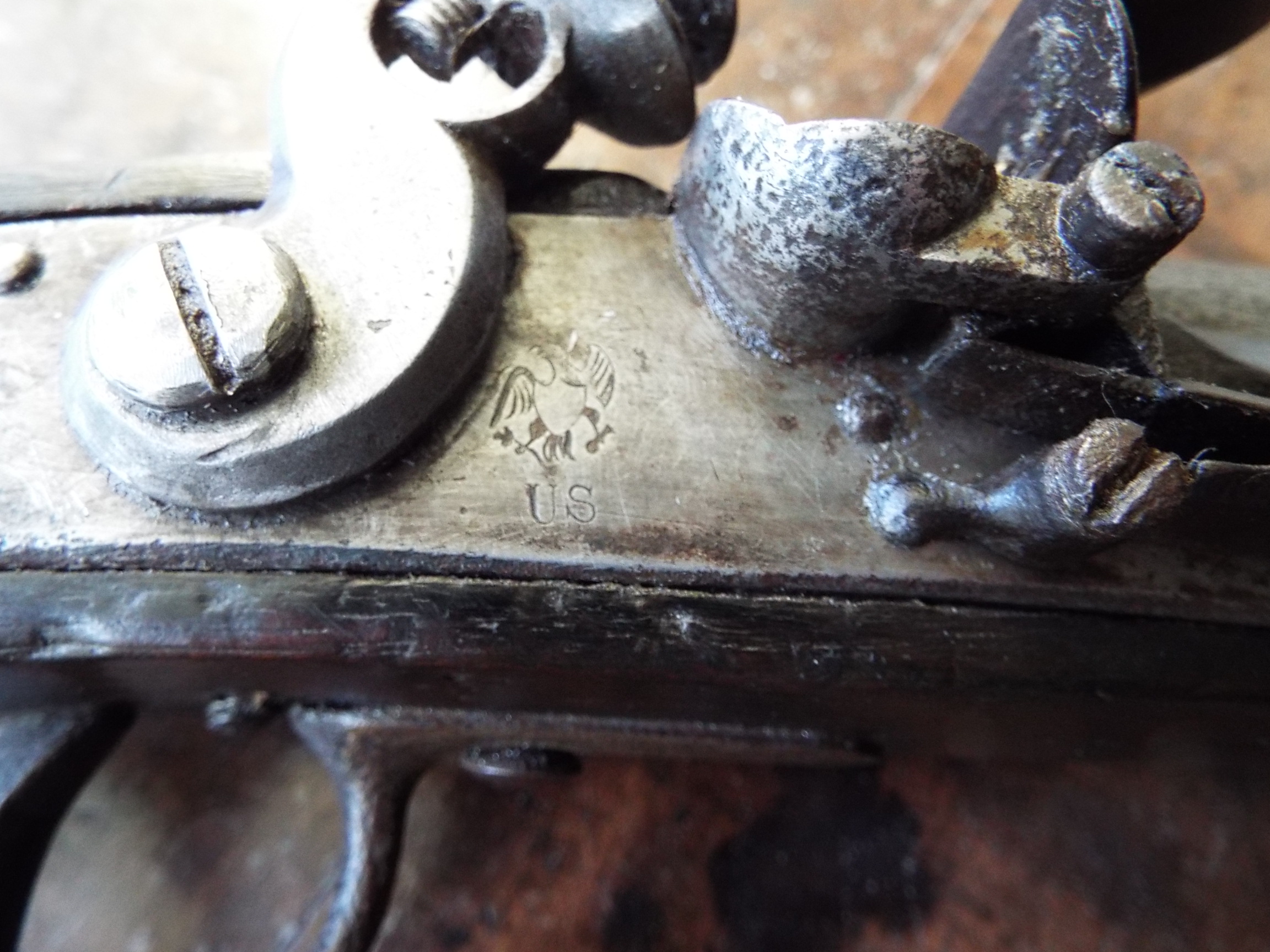 Rare 1815 Flintlock US Springfield Pistol - Image 4