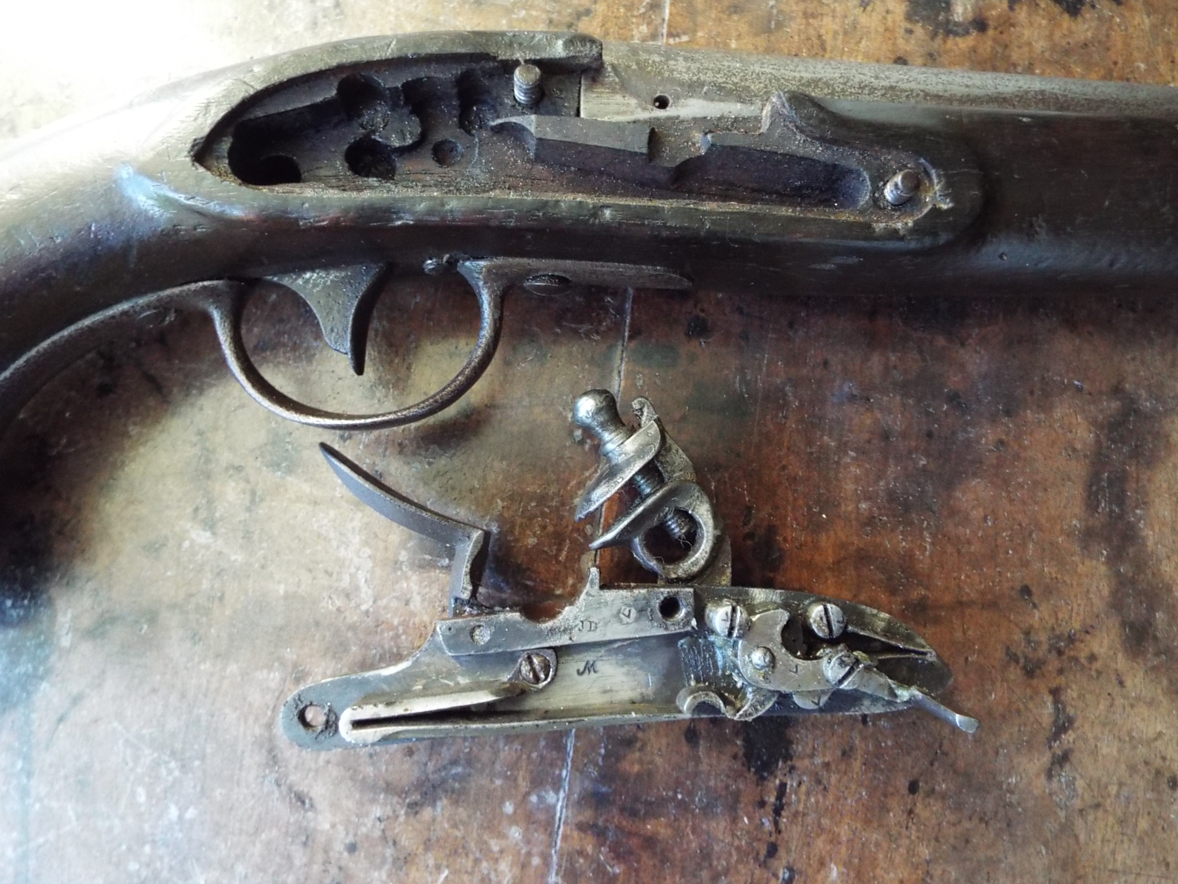 Rare 1815 Flintlock US Springfield Pistol - Image 14